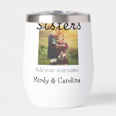 Sisters besties BFF voeg foto naam familie toe (Voorkant)
