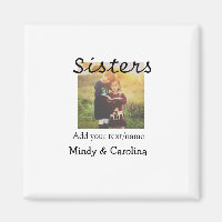 Sisters besties BFF voeg foto naam familie toe