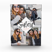 Sisters BFF | Best Friends Forever Photo Collage Fotoblokken (Voorkant)