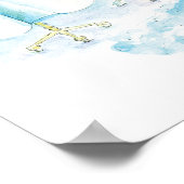 Sisters Blue Dress 11x14 van Heather French Henry Poster (Hoek)