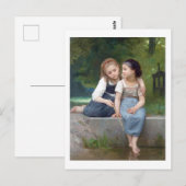 Sisters, Bouguereau Briefkaart (Voorkant / Achterkant)