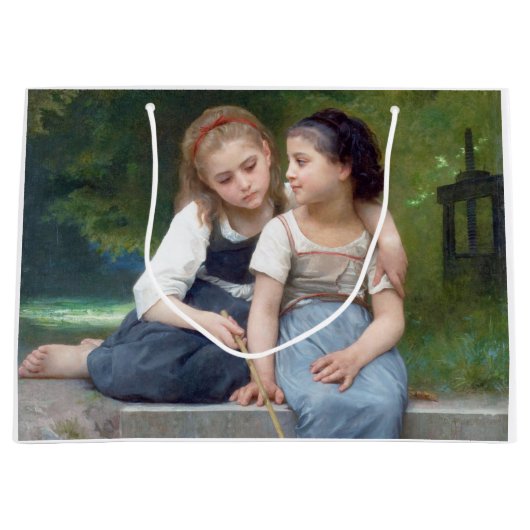 Sisters, Bouguereau Groot Cadeauzakje (Voorkant)