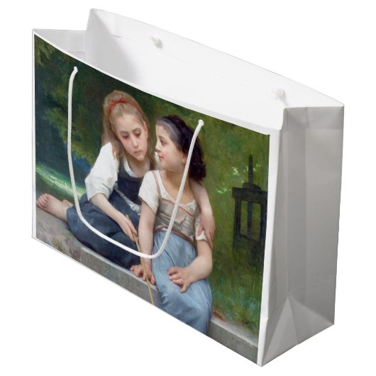 Sisters, Bouguereau Groot Cadeauzakje (Voorkant Gekanteld)