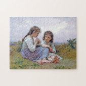 Sisters, Bouguereau Legpuzzel (Horizontaal)