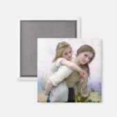 Sisters, Bouguereau Magneet (Voorkant / Achterkant)