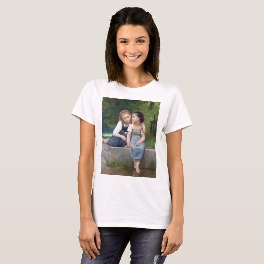 Sisters, Bouguereau T-shirt (Voorkant volledig)