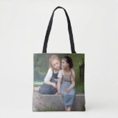 Sisters, Bouguereau Tote Bag (Voorkant)