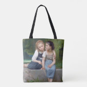 Sisters, Bouguereau Tote Bag (Achterkant)