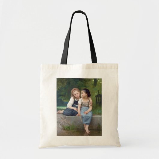 Sisters, Bouguereau Tote Bag (Voorkant)
