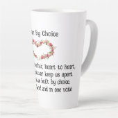 Sisters By Choice Beste Vrienden Koffie/Latte Mok (Rechterhoek)