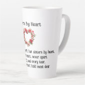 Sisters By Heart Beste Vrienden Koffie/Latte Mok (Rechterhoek)