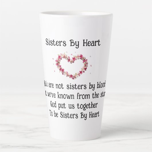 Sisters By Heart Chosen Sisters Coffee / Latte Mok (Voorkant)