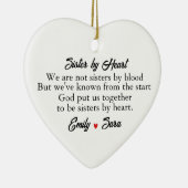 Sisters by Heart Ornament, Soul Sisters Ornament (Rechts)