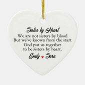 Sisters by Heart Ornament, Soul Sisters Ornament (Voorkant)