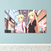 Sisters Canvas Afdruk (Insitu (Houten vloer))