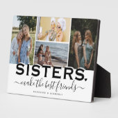 SISTERS Citaat & Foto Collage Cadeau Display Fotoplaat (Zijkant)