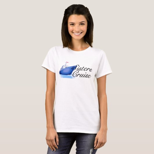 Sisters Cruise T-shirt (Voorkant volledig)