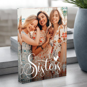 Sisters Elegant Photo Fotoblokken