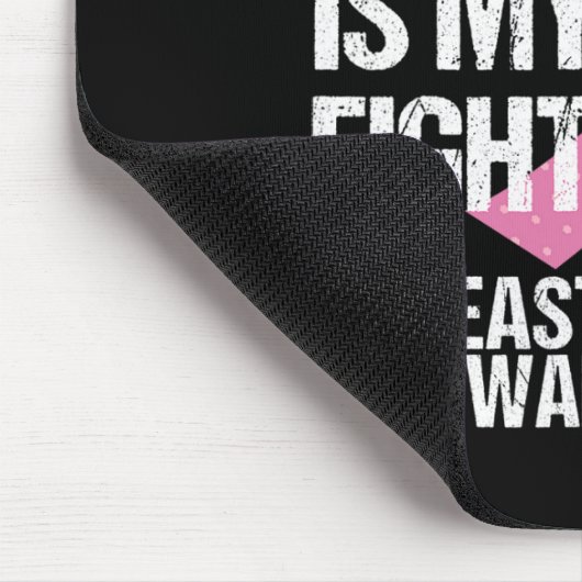 Sisters Fight is mijn strijd tegen borstkanker bew Muismat (Hoek)