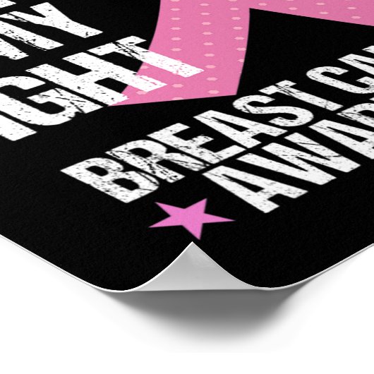 Sisters Fight is mijn strijd tegen borstkanker bew Poster (Hoek)