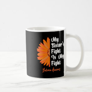 Sister's Fight Is My Fight Zonnebloem Leukemie Awa Koffiemok