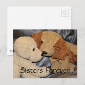 Sisters Forever Briefkaart (Voorkant / Achterkant)