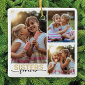 Sisters Forever Fotoherinnering Keramisch Ornament
