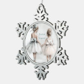 Sisters Forever Keramisch Ornament – Elegante Past (Rechts)
