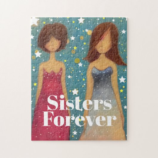 Sisters Forever Legpuzzel (Verticaal)