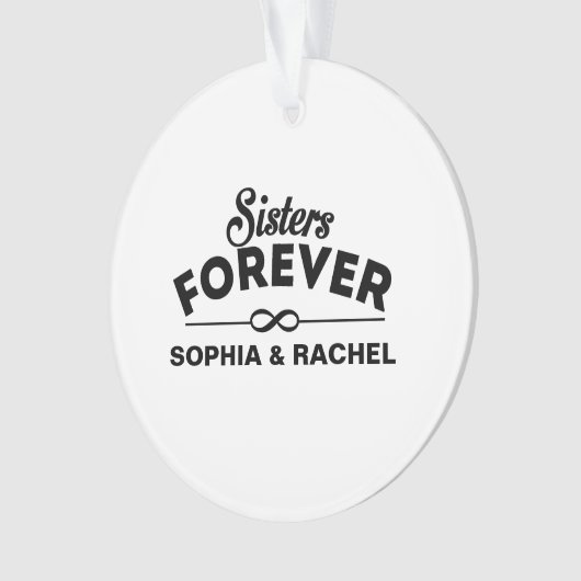 Sisters Forever Ornament (voorkant)