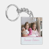 Sisters Foto Acryl Sleutelhanger (Voorkant Links)