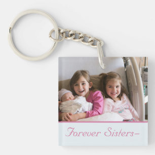 Sisters Foto Acryl Sleutelhanger