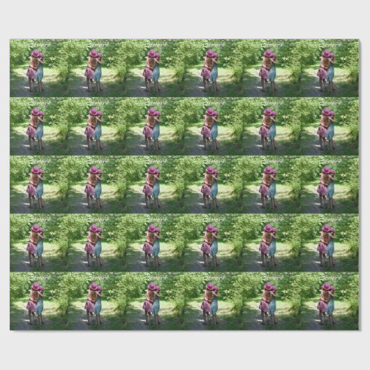 Sisters Friendship in Rustic Spring Country Cadeaupapier (Vlak)