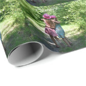 Sisters Friendship in Rustic Spring Country Cadeaupapier (Rol Hoek)