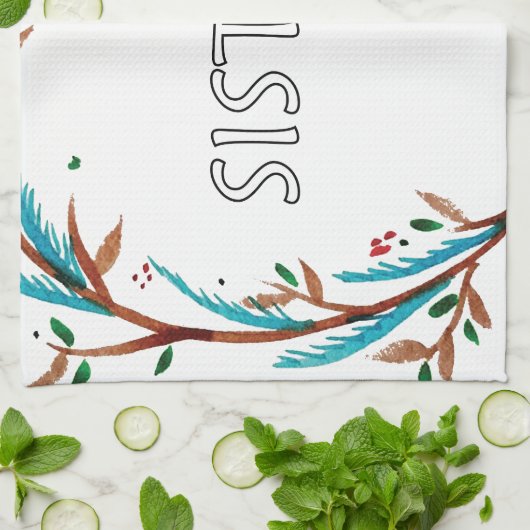 Sisters Gift Theedoek (Gevouwen)