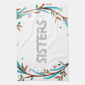 Sisters Gift Theedoek (Verticaal)
