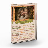 Sisters Hart ontroerend & sentimenteel Fotoblok (Links)