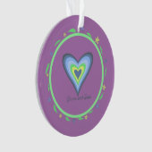 Sisters Heart Christmas Ornament (voorkant)