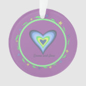 Sisters Heart Christmas Ornament (voorkant)