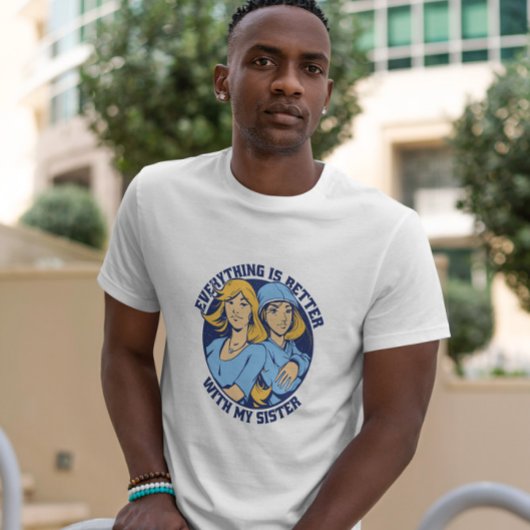 Sisters Illustratie T-shirt