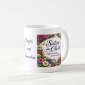 Sisters in Christ Personalized Coffee Mug Koffiemok (Voorkant rechts)