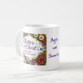 Sisters in Christ Personalized Coffee Mug Koffiemok (Voorkant links)