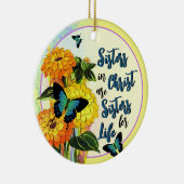 Sisters in Christus Keramisch Ornament (Rechts)