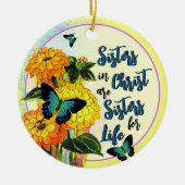 Sisters in Christus Keramisch Ornament (Voorkant)