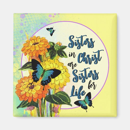 Sisters in Christus Magneet (Voorkant)