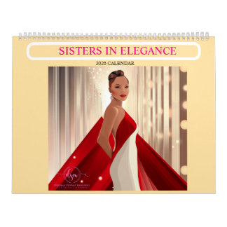 SISTERS IN ELEGANCE 2026 Calendar Kalender