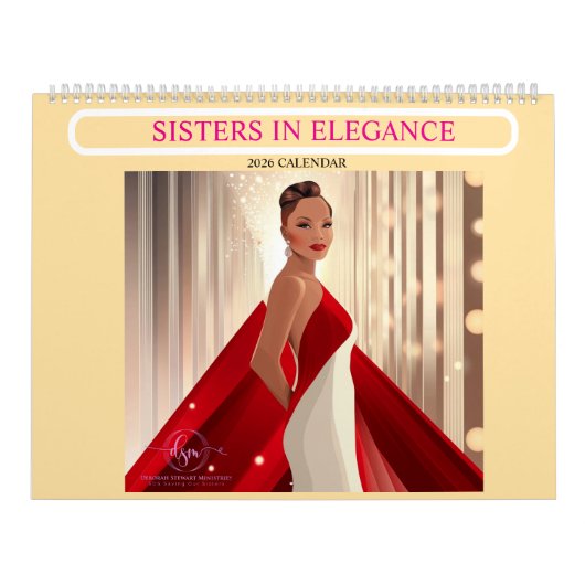 SISTERS IN ELEGANCE 2026 Calendar Kalender (Hoes)