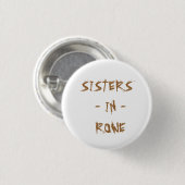 SISTERS - IN - ROWE RONDE BUTTON 3,2 CM (Voorkant /achterkant)