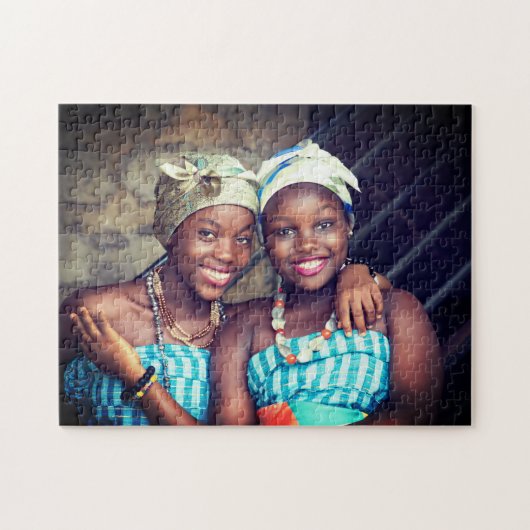Sisters Jigzaag Puzzle Legpuzzel (Horizontaal)