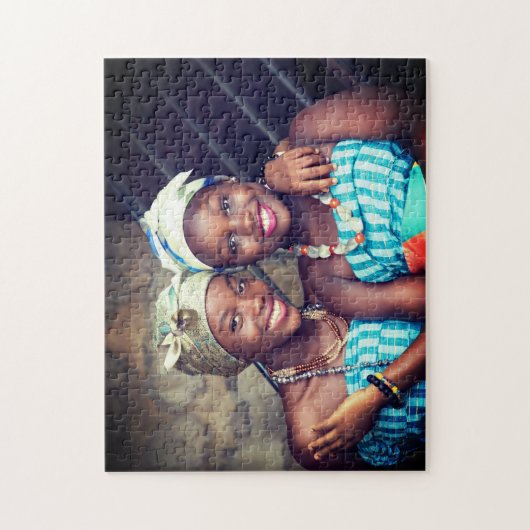 Sisters Jigzaag Puzzle Legpuzzel (Verticaal)
